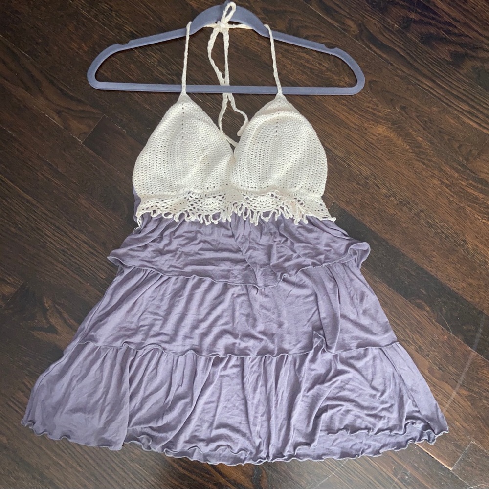 Knitted Ruffled Top - Picture 4 of 12
